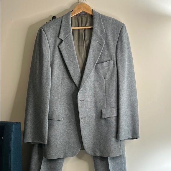 Levi's Other - Men’s 80’s Levi Action Business Class 2 Piece Suit Gray